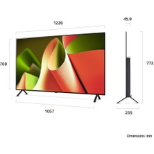 LG OLED55B46 55" 139 Ekran Uydu Alıcılı 4K Ultra HD Smart webOS Smart OLED TV