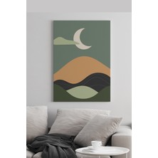 Ravino Home Moon Kanvas Tablo - 50X70 cm