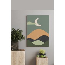 Ravino Home Moon Kanvas Tablo - 50X70 cm