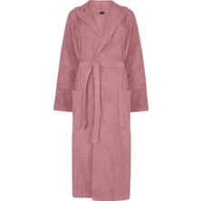 Textile Colors Bornoz Bukle Kapüşonlu Gülkurusu L/xl 100 % Pamuk