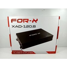 For-X Amfi – 8 Kanal For-X XAD-120.8 Ses ve Bass Anfisi - 8 Kanal For-X Anfi