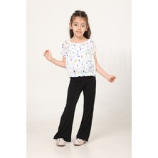 Bluence Garson Boy Ispanyol Paça Pantolon