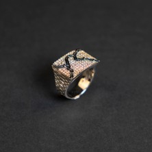 Emren Jewelry 925 Ayar Gümüş Özel Tasarım Erkek Yüzük