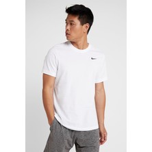 Nike Sportswear Basic Tee Cotton Unisex White Yazlık Ince Tişört Beyaz