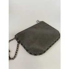 Etnik Clutch Çanta Ince/ Kadın Desenli 17*13