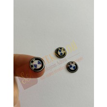 Sateknoloji Bmw Kumanda Anahtar Logosu (Mavi BEYAZ-11MM)