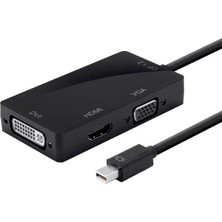 Tograt Mini Displayport To HDMI - DVI - VGA Thunderbolt Çevirici