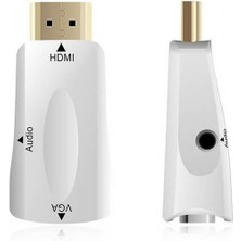 Tograt HDMI To VGA Ses Görüntü Dönüştürücüsü