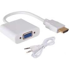 Tograt HDMI To VGA Ses Çıkışlı Dönüştürücü Adaptör