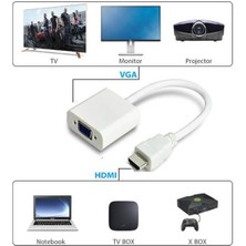 Tograt HDMI To VGA Dönüştürücüsü