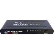 Tograt Kumandalı 4K HDMI Çoklayıcı 5 Port