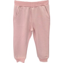 Little Star Kız Çocuk Beli Lastikli Cepli Eşofman Altı