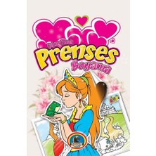 Prenses Boyama Kitabı Stickerli 16 Syf