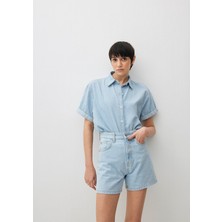 Mavi Deva Casual Buz Mavi Jean GÖMLEK1210646-86909