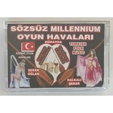 Erdal Sözsüz Millennium Oyun Havaları Kaset (Orjnal Dönem Baskı Kaset)