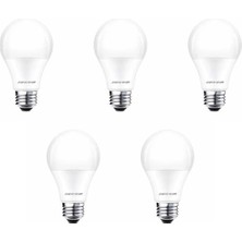 Huzur 5 Adet Osram 8,5W LED Ampul E27 Duy 6500K - Beyaz Işık