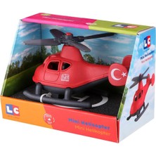 Let's Be Child Minik Helikopter Tekli Kırmızı