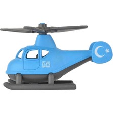 Let's Be Child Minik Helikopter Tekli Mavi