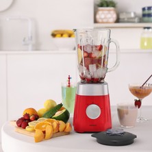 Karaca Çam Sürahili Premium Buz Kırma Özellikli Smoothie Blender Kırmızı 1000W