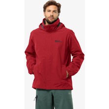 Jack Wolfskin 1116391_2607 Robury 2l Jkt Outdoor Ceketi Kırmızı