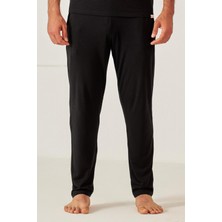 Erkek Siyah Renkli Beli Bağlamalı Eşofman Altı