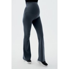 Artış Collection Termal Şardonlu Sıcak Tutan Esnek Beli Ayarlanabilir Kışlık Ispanyol Paça Hamile Tayt T18