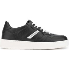 Mario Valentino Unisex  Deri Siyah Sneakers & Spor Ayakkabı 1040 95A2501 Ayk Y24 Black/whıte