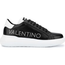 Mario Valentino Unisex  Deri Siyah Sneakers & Spor Ayakkabı 1040 95B2302 Ayk Y24 Black/whıte