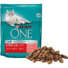 Purina One One Somonlu Kısırlaştırılmış Kuru Kedi Maması 800 gr