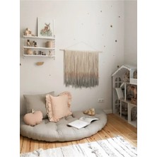 Sapien Home Çocuk Aktivite & Oyun & Yer & Okuma Minderi (Gri)