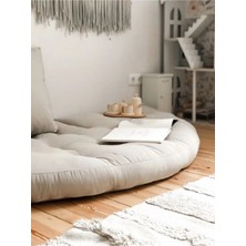 Sapien Home Çocuk Aktivite & Oyun & Yer & Okuma Minderi (Gri)