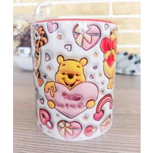 Mugs And Love Winy The Poh 3D Baskı Büyük Boy Kupa