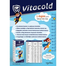 VİTAMAKS Vitacold L-Arginin Şurup 150 Ml