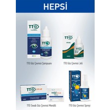 TTO Göz Tedavi Destek Paketi 60 ml Göz Çevresi Şampuanı 30 ml Göz Jeli 25 ml Sprey Seti