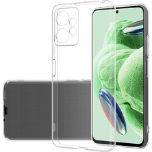 ZORE Xiaomi Redmi Note 12 4g Uyumlu Şeffaf ve Pürüzsüz Yüzey Darbelere Karşı Korumalı Kapak/kılıf