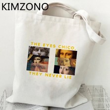 54169 Michelangelo Alışveriş Çantası Shopper Bolsa Shopper Pamuk Jüt Çanta Bakkal Çanta Kumaş Yeniden Kullanılabilir Dize Boodschappentas Sacolas (Yurt Dışından)