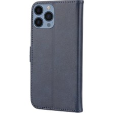 Mays Boutique Iphone 13 Pro Manyetik Kapatma Kickstand Kabartmalı Kart Için Cüzdan Kılıf (Yurt Dışından)