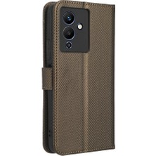 Mays Boutique Infinix Not 12 Pro 5g Kart Tutucu Kapak Için Kılıf Kickstand Manyetik Cüzdan (Yurt Dışından)