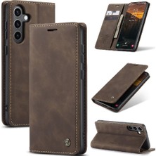 Mays Boutique Samsung Galaxy S24 Artı Manyetik Kapatma Darbeye Vintage Için Flip Case (Yurt Dışından)