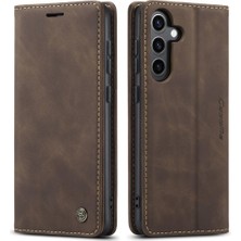 Mays Boutique Samsung Galaxy S24 Artı Manyetik Kapatma Darbeye Vintage Için Flip Case (Yurt Dışından)