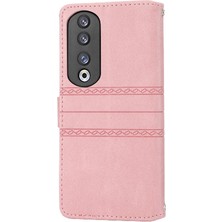 Mays Boutique Onur Için Flip Case 90 Pro Manyetik Kapatma Cüzdan Kılıf Darbeye Pu (Yurt Dışından)