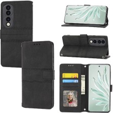 Mays Boutique Onur Için Flip Case 80 Pro Pu Deri Manyetik Kapatma Cüzdan Kılıf (Yurt Dışından)