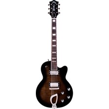 Guild Aristocrat HH Elektro Gitar (Trans Black Burst)