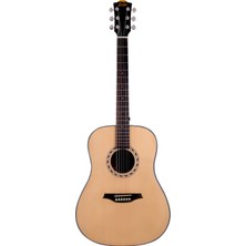 Bromo BAB1 Dreadnought Akustik Gitar (Natural)