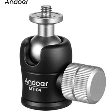 Bra2nd Andoer Mt-04 Mini Top Kafa 360 Derece Standart 1/4 (Yurt Dışından)