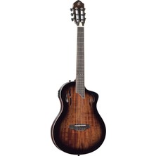 Ortega Rtpdlx-Aca Tourplayer Deluxe Acacia Burst Elektro Klasik Gitar