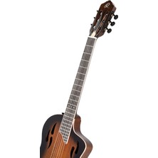 Ortega Rtpdlx-Aca Tourplayer Deluxe Acacia Burst Elektro Klasik Gitar