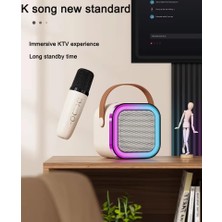 Coverzone K12 Kablosuz Mikrofonlu Bluetooth Hoparlör