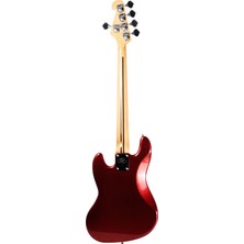 SX SJB62 /5/MRD 5 Telli Bas Gitar (Metallic Red)