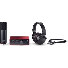 Focusrite Scarlett Solo Studio Gen 4 Kayıt Paketi